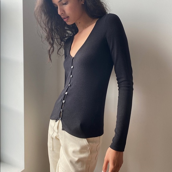 Aritiza Wilfred Free Mckinley Longsleeve Mauve - Picture 2 of 12